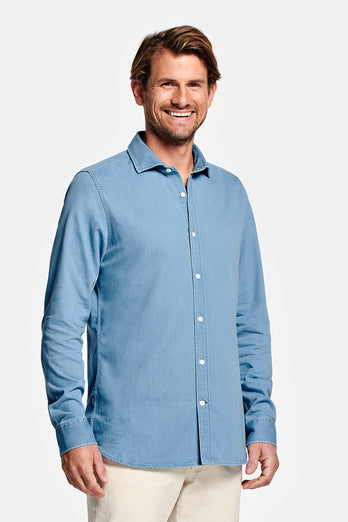 Otis * La Camisa Vaquera light blue men's denim shirt | MR MARVIS