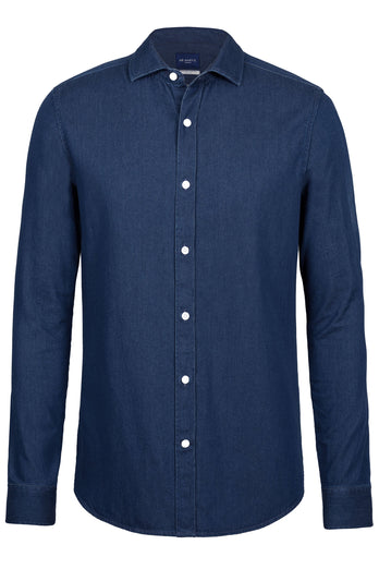 Davis * La Camisa Vaquera dark blue men's denim shirt | MR MARVIS