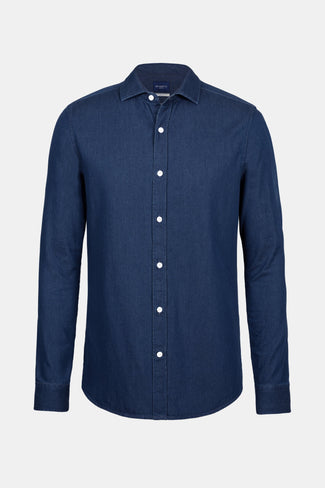 Davis * La Camisa Vaquera dark blue men's denim shirt | MR MARVIS