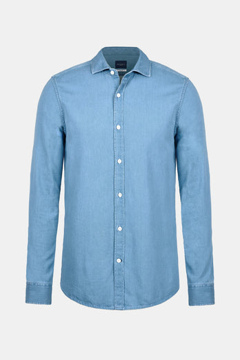 Otis * La Camisa Vaquera light blue men's denim shirt | MR MARVIS