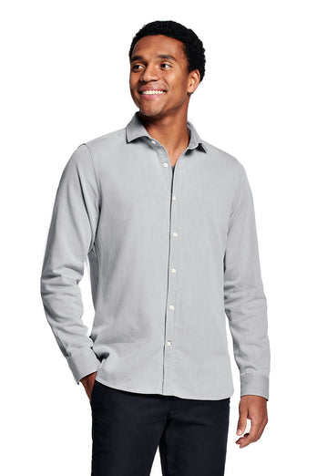 Louis * La Camisa Vaquera light grey men's denim shirt | MR MARVIS