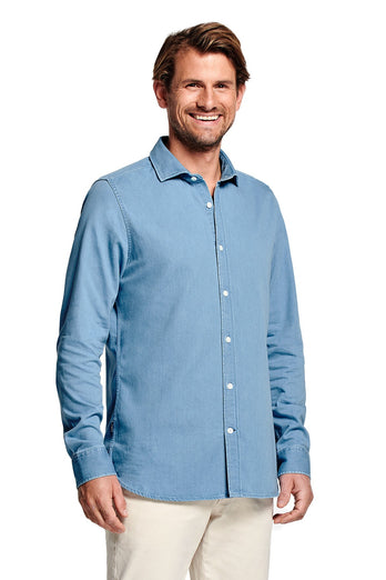 Otis * La Camisa Vaquera light blue men's denim shirt | MR MARVIS