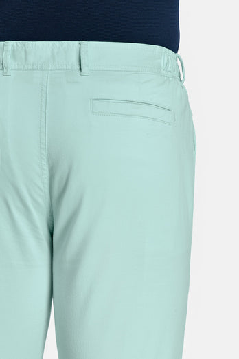 Mints * Los Chinos mint green stretch cotton men's trousers | MR MARVIS