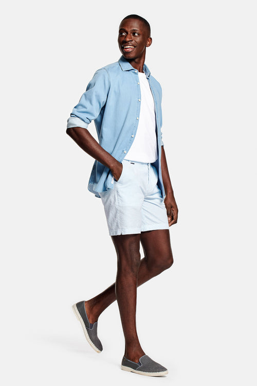 Pontoons * Los Shorts Seersuckers – Rayas más anchas