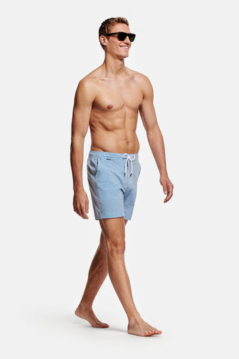 Nautics * Los Bañadores Seersucker Nautics * Los Bañadores Seersucker