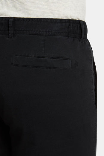 Blackjacks * Los Chinos black stretch cotton men's trousers | MR MARVIS