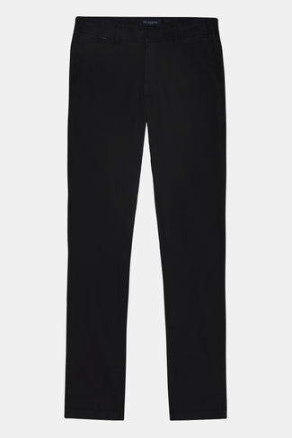 Blackjacks * Los Chinos black stretch cotton men's trousers | MR MARVIS