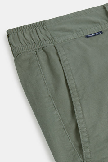 Defenders * Los Chinos green stretch cotton men's trousers | MR MARVIS