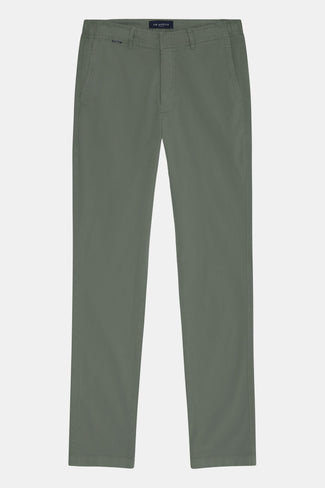 Defenders * Los Chinos green stretch cotton men's trousers | MR MARVIS