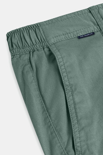 Felsons * Los Chinos mid green stretch cotton men's trousers | MR MARVIS