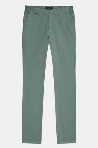 Felsons * Los Chinos mid green stretch cotton men's trousers | MR MARVIS