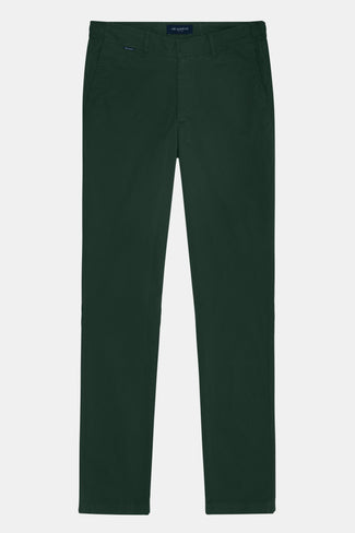 Lakes * Los Chinos dark green stretch cotton men's trousers | MR MARVIS