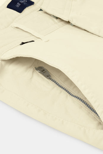 Limoncellos * Los Chinos light yellow stretch cotton men's trousers | MR MARVIS