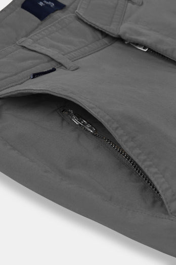 Newmans * Los Chinos mid grey stretch cotton men's trousers | MR MARVIS