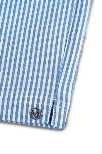 Nautics * Los Bañadores Seersucker Nautics * Los Bañadores Seersucker