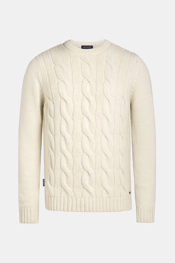 Coconuts * El Jersey de Punto Trenzado