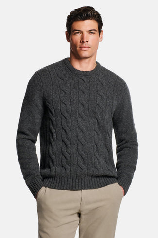 Storms * El Jersey de Punto Trenzado