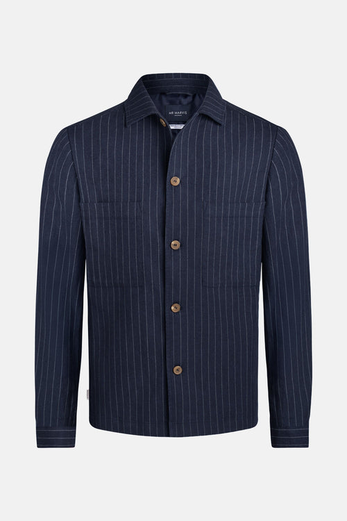 Cosmics Pinstripe * La Sobrecamisa de Lino
