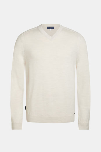 Coconuts * El Jersey Merino con Cuello en V