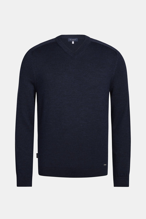 Deeps * El Jersey Merino con Cuello en V