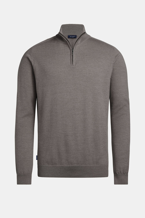 Jones * El Jersey Merino con Cremallera