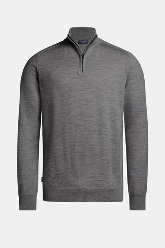 Newmans * El Jersey Merino con Cremallera