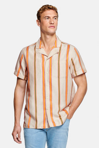 Arancione Stripes * La Camisa de Verano