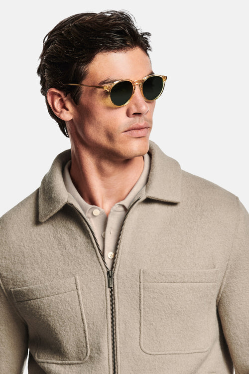 Baristas * La Sobrecamisa de Lana con Cremallera