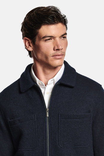 Cosmics * La Sobrecamisa de Lana con Cremallera