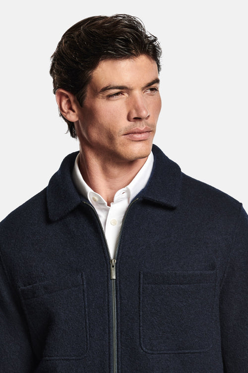 Cosmics * La Sobrecamisa de Lana con Cremallera