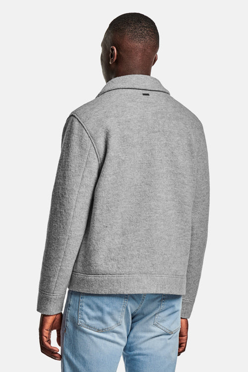 Oysters * La Sobrecamisa de Lana con Cremallera