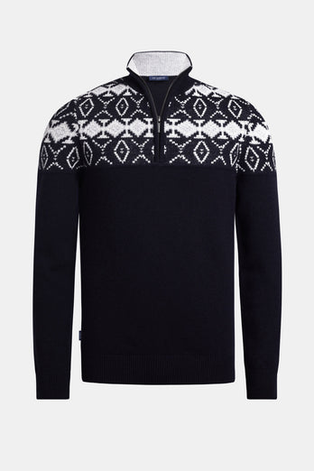 Slaloms * El Jersey Retro con Cremallera