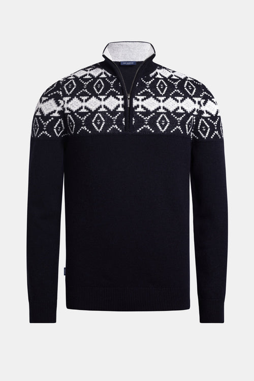 Slaloms * El Jersey Retro con Cremallera