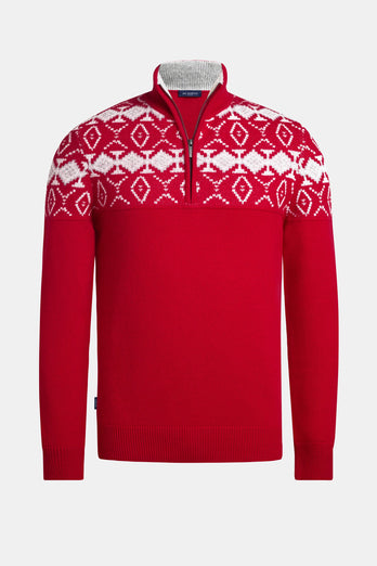 Parallels * El Jersey Retro con Cremallera