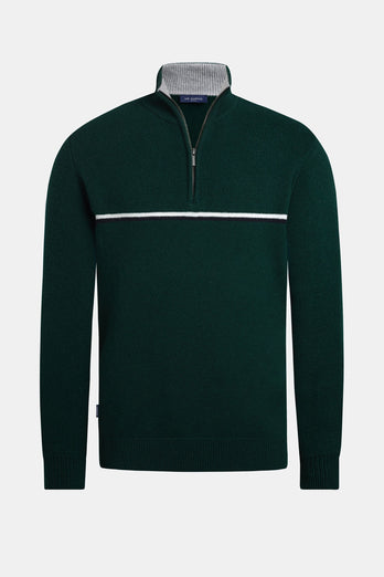 Tree-Lines * El Jersey Retro con Cremallera