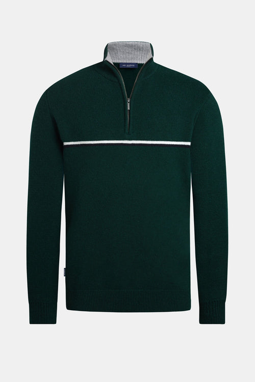 Tree-Lines * El Jersey Retro con Cremallera