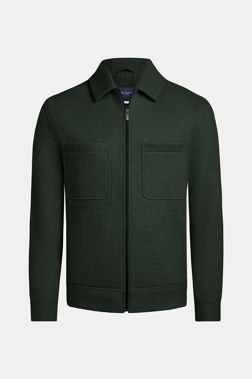 Lakes * La Sobrecamisa de Lana con Cremallera