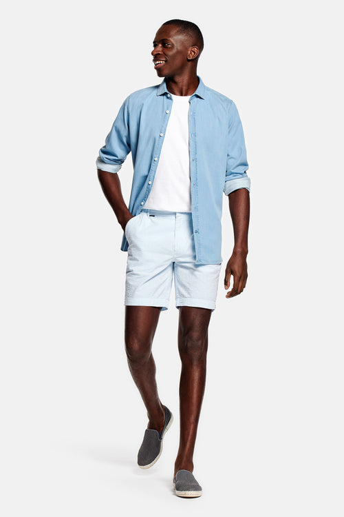 Pontoons * Los Shorts Seersuckers – Rayas más anchas